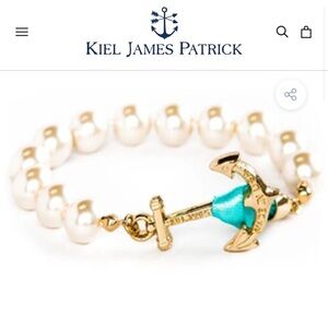 Kiel James Patrick Anchor Atlantic Pearl Bracelet